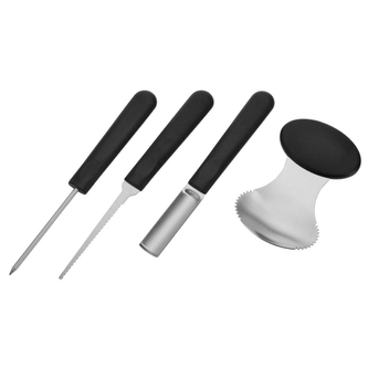 WESTMARK Sada na vyřezávání dýní, melounů 4 ks, HALLOWEEN