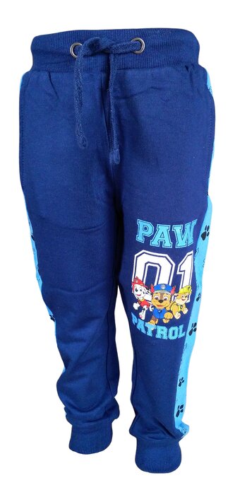 Chlapecké tepláky TLAPKOVÁ PATROLA modré, velikost: 104