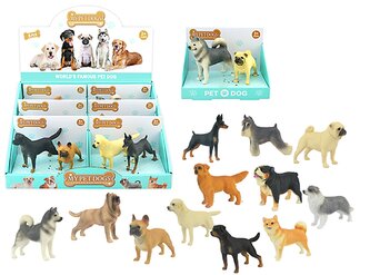 ARTYK 185953 Zwierzątka Psy 6 szt/disp.