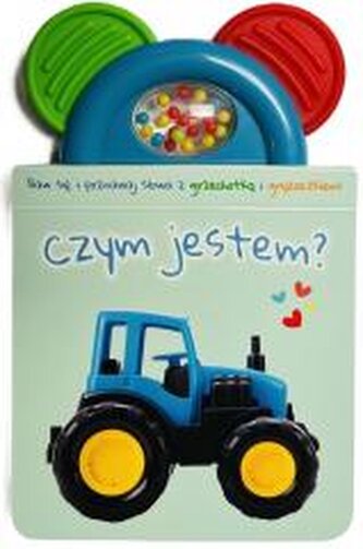 Książeczka z gryzakiem i grzechotką. Czym jestem?