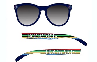 Chlapecké sluneční brýle HARRY POTTER s proužky modré