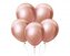 Balony Beauty&Charm platynowe różowe 45cm 5szt