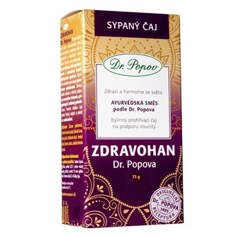 Zdravohan, ayurvédská sypaná směs, 75 g Dr. Popov