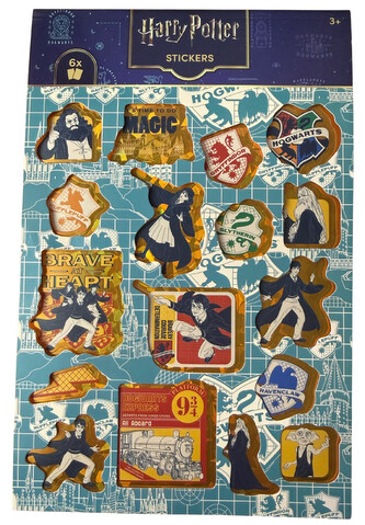 Samolepky třpytivé, Harry Potter