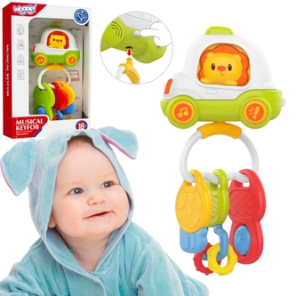 WOOPIE 56324 Muzyczne Breloczki Klucze Sensoryczne