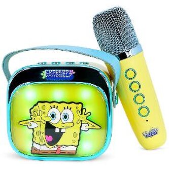 Bezdrátový reproduktor OTL TECHNOLOGIES SpongeBob PopSing LED Karaoke