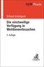 Die einstweilige Verfügung in Wettbewerbssachen