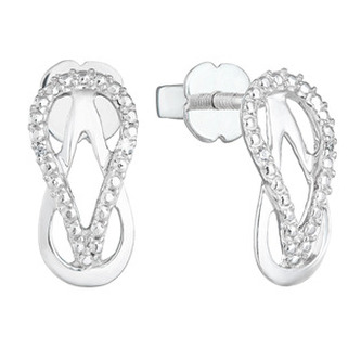 EG2969 Stříbrné náušnice se zirkony