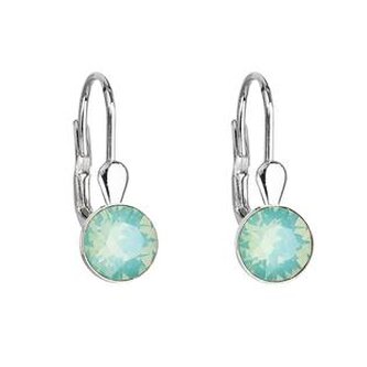 EG2015-PO Stříbrné náušnice s krystaly Crystals from Swarovski® PACIFIC OPAL