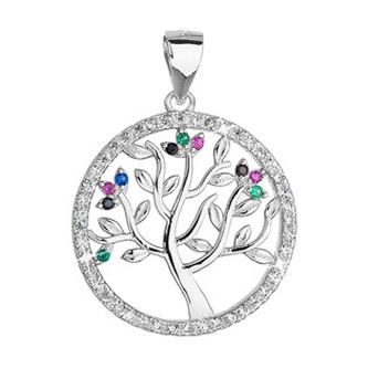 EG1259 Stříbrný přívěsek strom života