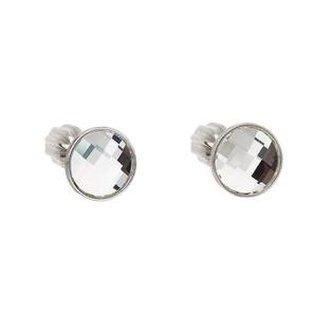 EG2017-CR Stříbrné šroubovací náušnice s Crystals from Swarovski® Crystal