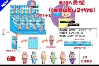 LALKA MINI SONY ANGEL LABUBU 10X5 PUD DISP12