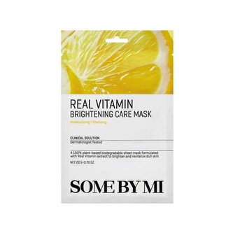 Rozjasňující pleťová maska Real Vitamin (Brightening Care Mask) Some By Mi - 20 g