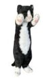 Kot stojący czarno-biały 25cm