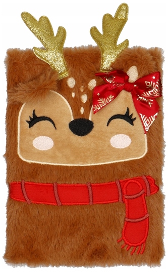 Notes A5 80k. pluszowy Renifer, Incood