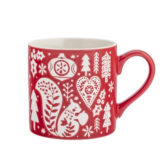 KUBEK NBC 400 ML DEK. WIEWIÓRKA COLOR BOX