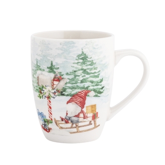 KUBEK BARYŁKA NBC 340 ML DEK. SKRZAT NA SANKACH