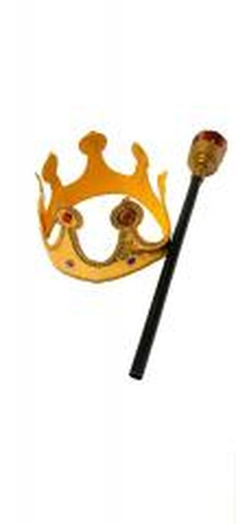 Korona z berłem