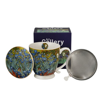 Zaparzacz na stopce IRISES inspired by Van Gogh