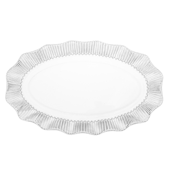 VIVIENNE PATERA SZKLANA OWALNA 25X16,5 CM