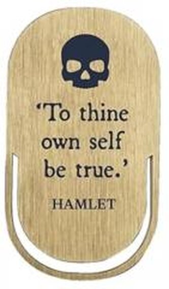 Szekspir Zakładka metalowa - Hamlet