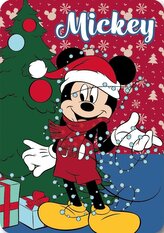 BLANKETS 100X140 MICKEY MIC36-5438 POLAR FLEECE - 220GSM