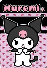 BLANKETS 100X140 KUROMI HK36-5427 POLAR FLEECE - 220GSM