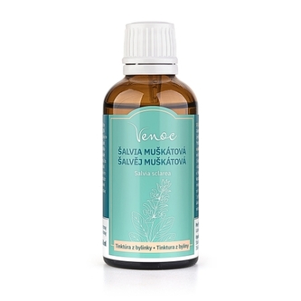 Šalvěj muškátová - Tinktura z byliny Venoc 50ml