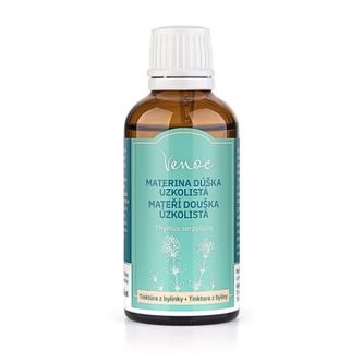 Mateřídouška úzkolistá - Tinktura z byliny Venoc 50ml