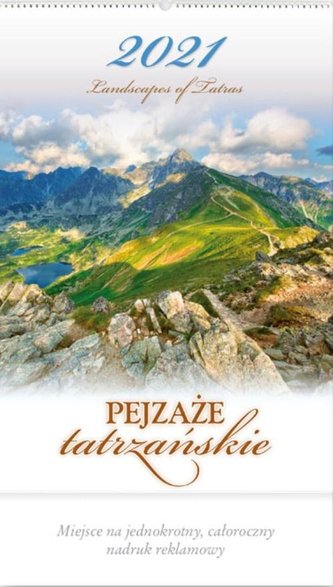 Kalendarz 2021 Reklamowy Pejzaże tatrzańskie RW5