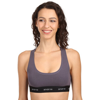 Dámská podprsenka Andrie šedá (PS 2893) M