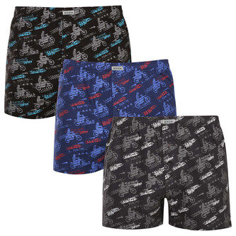 3PACK pánské trenky Andrie vícebarevné (PS 5844) M