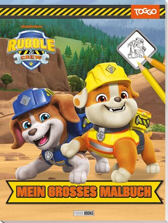 Rubble & Crew: Mein großes Malbuch
