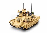 Sluban Model Bricks M38-B1365 Bitevní tank M1A2 Abrams TUSK II 2v1