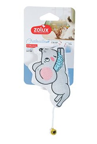 Hračka kočka CHATOUILLE Myška s krejzlíkem Zolux