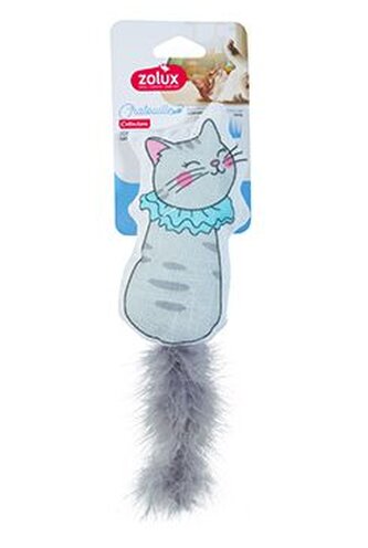 Hračka kočka CHATOUILLE Kočka s krejzlíkem Zolux