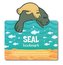 Zwierzęca zakładka do książki - Seal - Foka