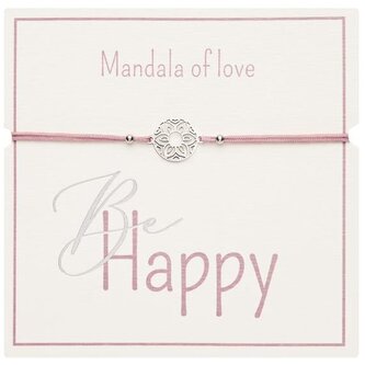 Bransoletka Gifty Be Happy stainless steel Mandala of Love, MFP