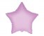 Balon foliowy 46cm Gwiazda różowa delikatna