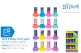 Lakier do paznokci Stitch op. 8szt., Kids