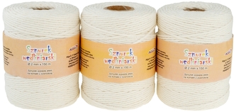 Sznurek wędliniarski SZW-7108 2mm x 150m, zgrz. 3szt., Aliga