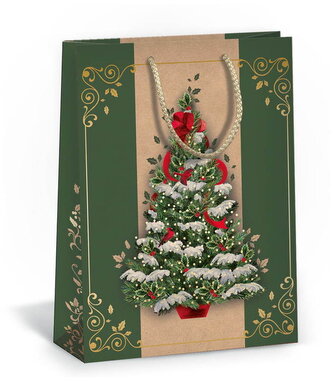 Torba prezentowa świąteczny Natur, 0884-0033, Argus