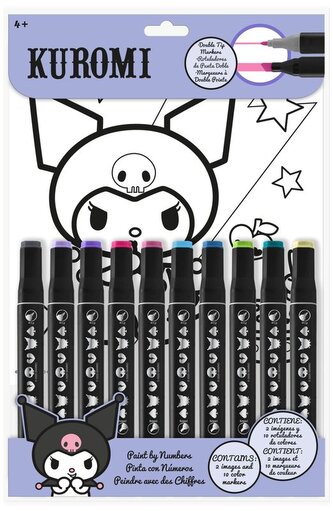 Malowanie po numerach Kuromi, Kids