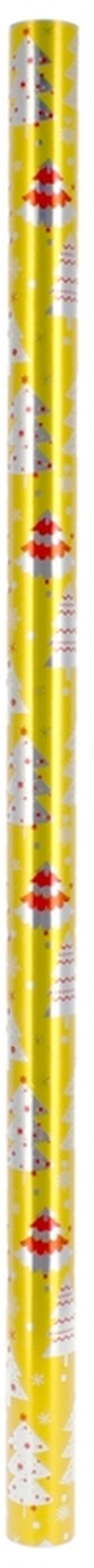 Papier ozdobny rolka 200 x 70cm metal Gwiazdka OG3, Pol-Mak