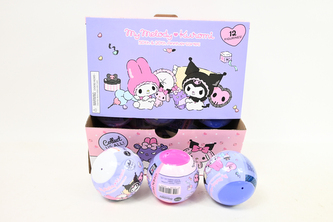 HELLO KITTY C kula 75mm Kuromi_Melody 05923