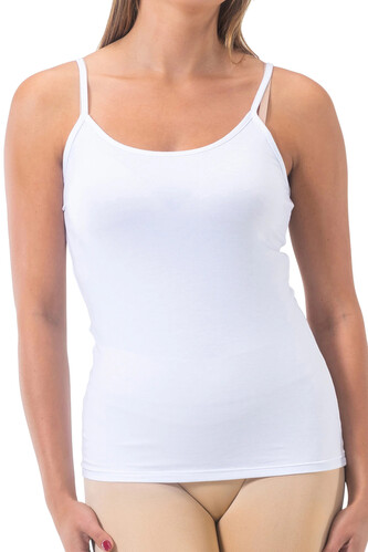 Dámské tílko Gaubert bílé (GBTW-809) XXL/3XL