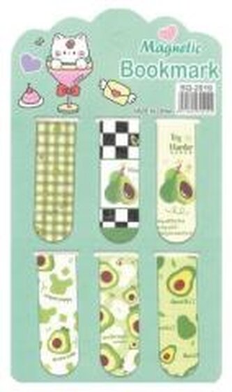 Zakładka do książek magnetyczna Awokado