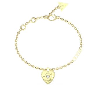 Půvabný pozlacený náramek Guess Amore JUBB05057JWYG Guess / Délka: 21 cm