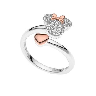 Slušivý stříbrný prsten Mickey Mouse RS00003TZWL- 4.CS Disney