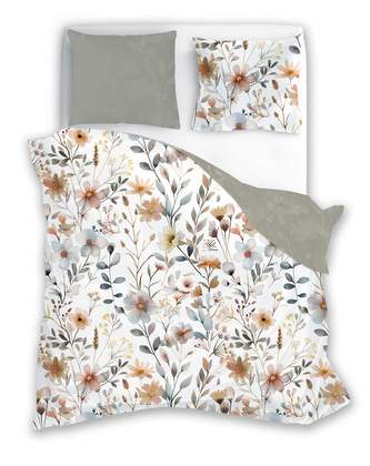 POŚCIEL KPL.140X200+70X90 BOHO 006 SATYNA BAW.